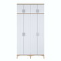 Hanah Home Soporte de Entrada EA161 - 4668 Nogal y Blanco